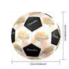 Ronaldo's: Legendary No. Soccer Ball Size 5 Football Machine-Stitched Indoor/Outdoor Universal Football for Football Accessories