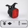 Bike Tail Light Brake Sensing USB Rechargeable Bike Rear Light Waterproof Cycling Safety Warning Light for Night Riding