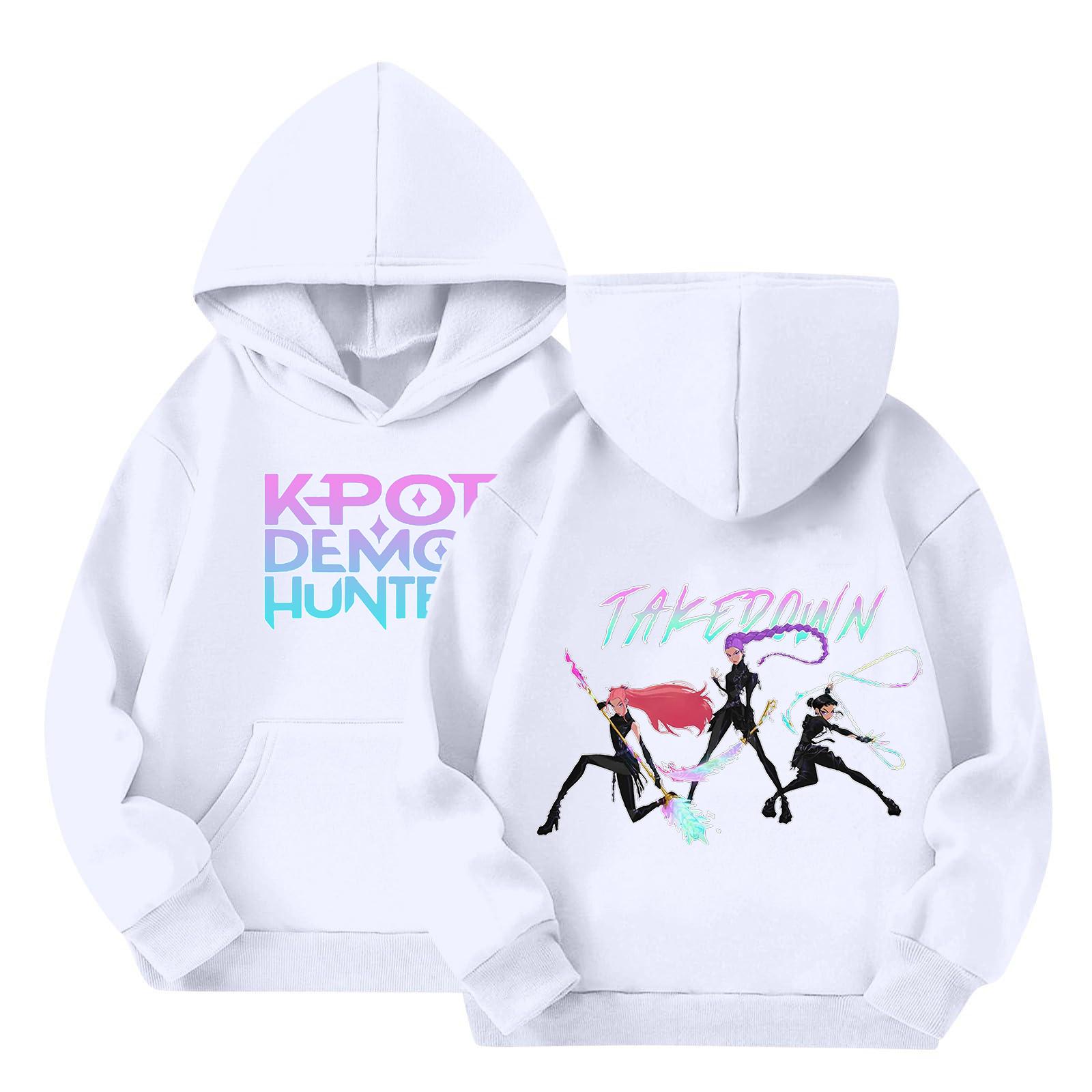 

Детский пуловер с длинным рукавом, свободного кроя, с принтом букв, капюшоном на шнурке 130