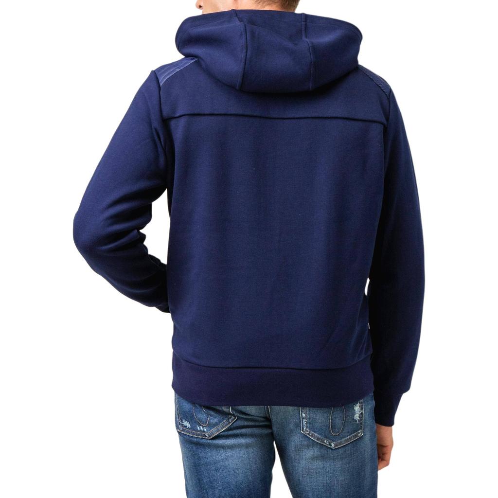 Polo Ralph Lauren Haftowane Logo Małego Konia Bluza z Kapturem Dzianina Łączona Długi Rękaw Kurtka Puchowa Męska Odzież wierzchnia 710760731-001