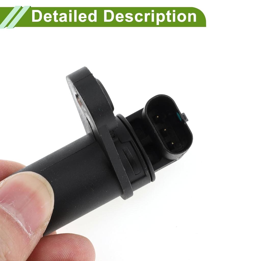 No.5029811AC Crankshaft Position Sensor for Dodge Charger 2.7 3.5 07-10 Sturdy Black Engine Crank CKP Sensor Metal Plastic 1 Pc