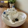 Caja de Almacenamiento de Concha Estilo Costero de Santorini Lindo Organizador de Llaves y Joyas Adorno Decorativo Encantador para Escritorio del Hogar