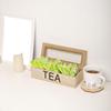 Tea Bag Storage Box Wooden Container Holder Vintage Design Tea Storage Accessories for Bedroom Tea Room Living Room and Study