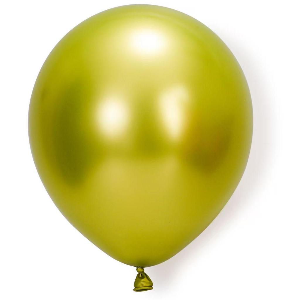 Good Times 10'' & 12'' Latex Metal Balloons for Weddings & Parties