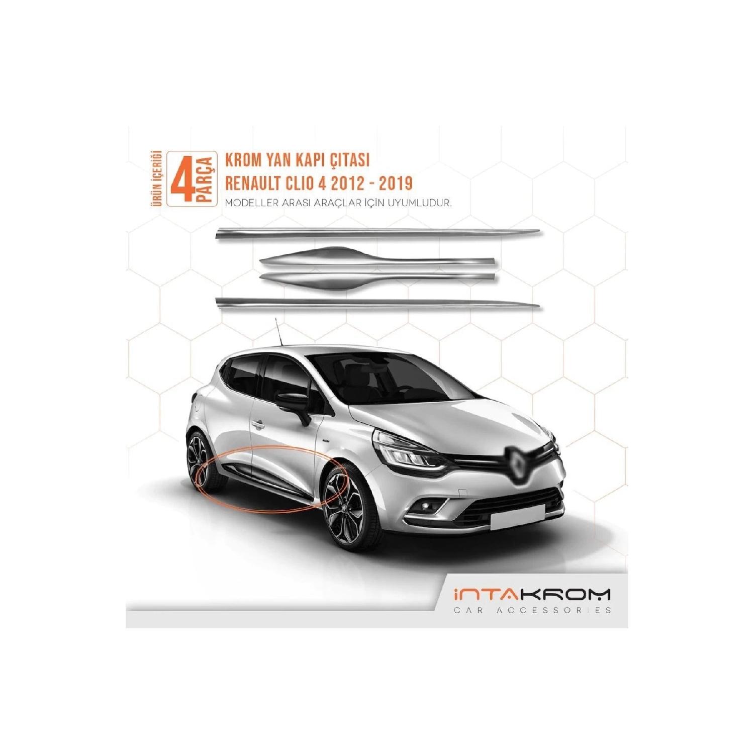 

Хромированная накладка боковой двери для Renault Clio 4, 4 шт., 2012-2019 гг. - Hb-sw