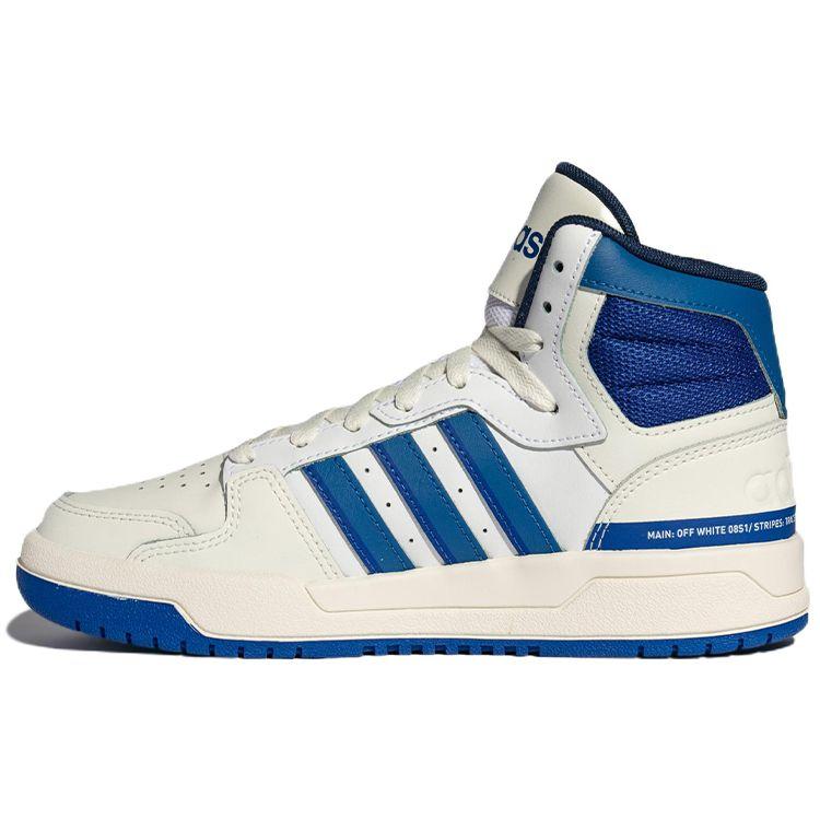 Adidas Neo Entrap Mid Sneakers Women Sneakers White Blue HR1928