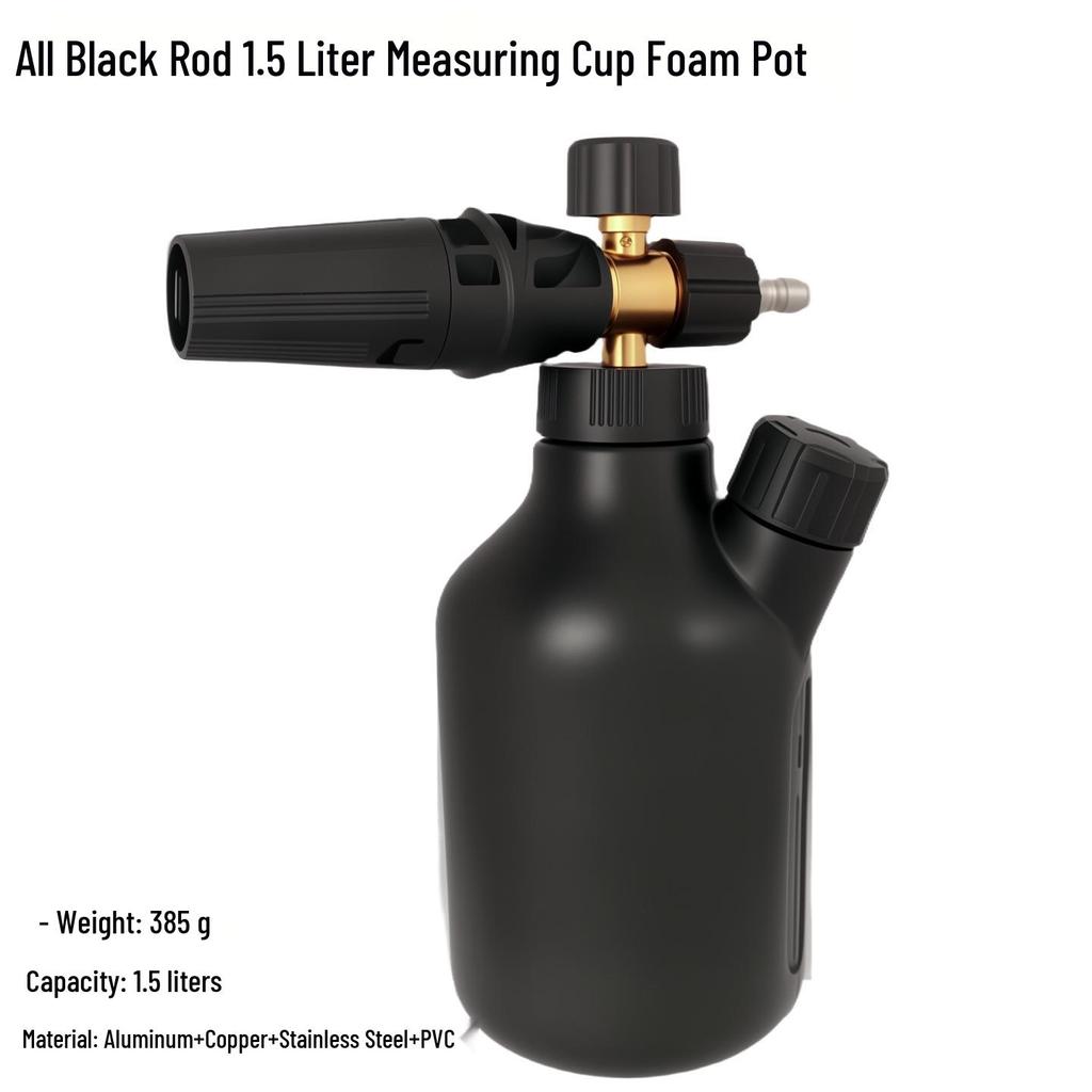 PA Foam Car Wash Set: Quick Connect Spray & Accessories for Home Use