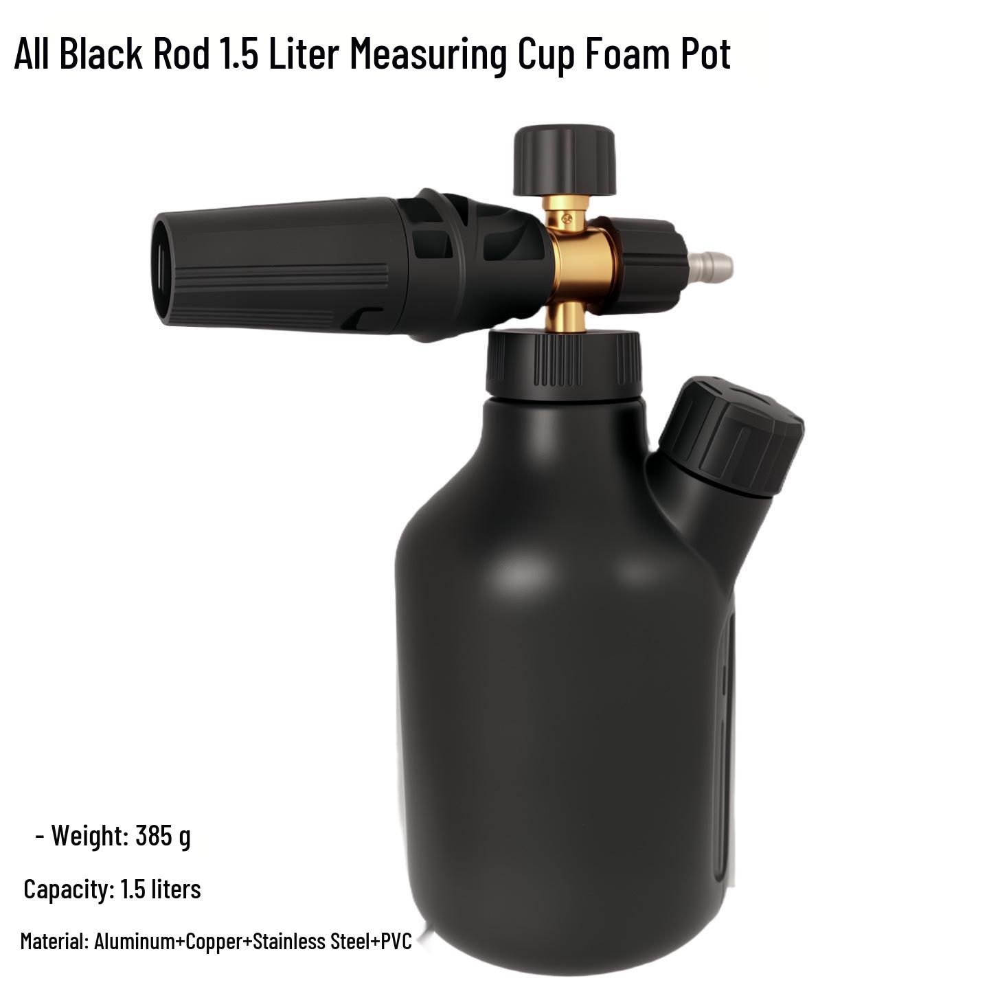 

Набор для мытья автомобиля из пенополиамидной пены: Распылитель Quick Connect и аксессуары для домашнего использования