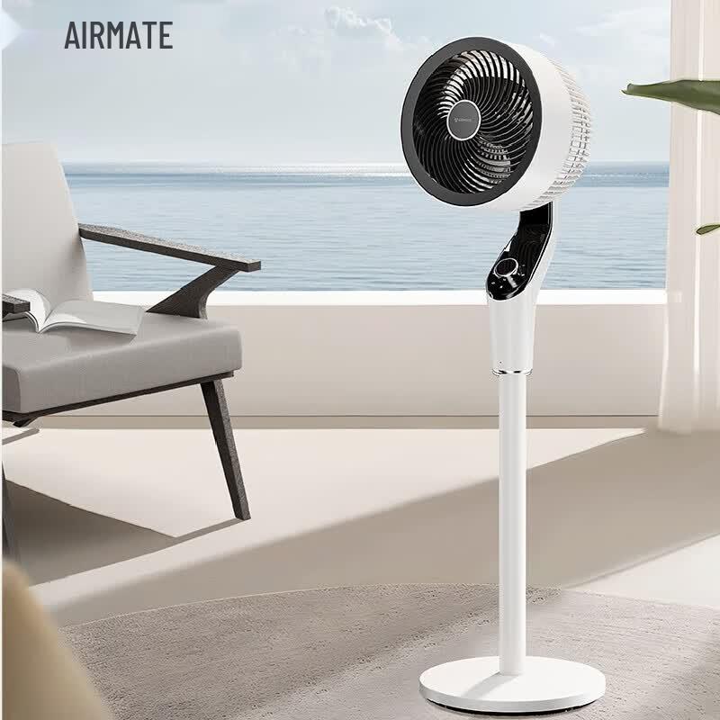 Airmate FA23-X127 DC Air Circulation Fan, Multi-Use CN plug (adapter included)