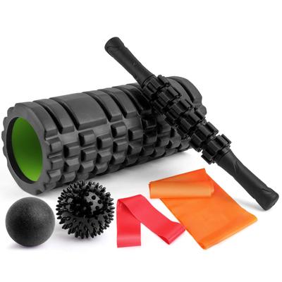 Rondofy hab Myofascial Stretching Yoga Trigger Masszázs 7 részes Fascia Roller Fitness Edzés Stressz Izomfájdalom Japán oktató tárolótáska