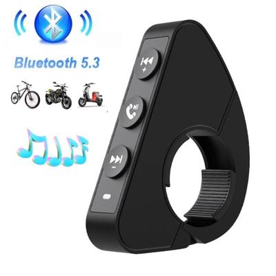 Drahtlose Medientasten-Fernbedienung für Auto, Motorrad, Fahrrad, Bluetooth, Freisprecheinrichtung, MP3-Musik-Player, drahtloser Medien-Controller im Lenker