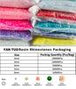 Hot Sale Bulk Package Non Hotfix Flatback Jelly Black AB Resin Rhinestones 2mm 3mm 4mm 5mm 6mm for DIY Crafts