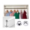Steel Wardrobe Flange Brackets Connectors Metal Pipe Connectors Wardrobe Flange for Secure & Stylish Closet Assembly