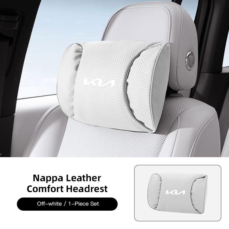 Car Headrest Neck Pillow Lumbar Cushion Set Breathable Soft For KIA K3 Sportage Carnival K5 Seltos Pegas KX1 EV5 Sonet EV6 K4 K8