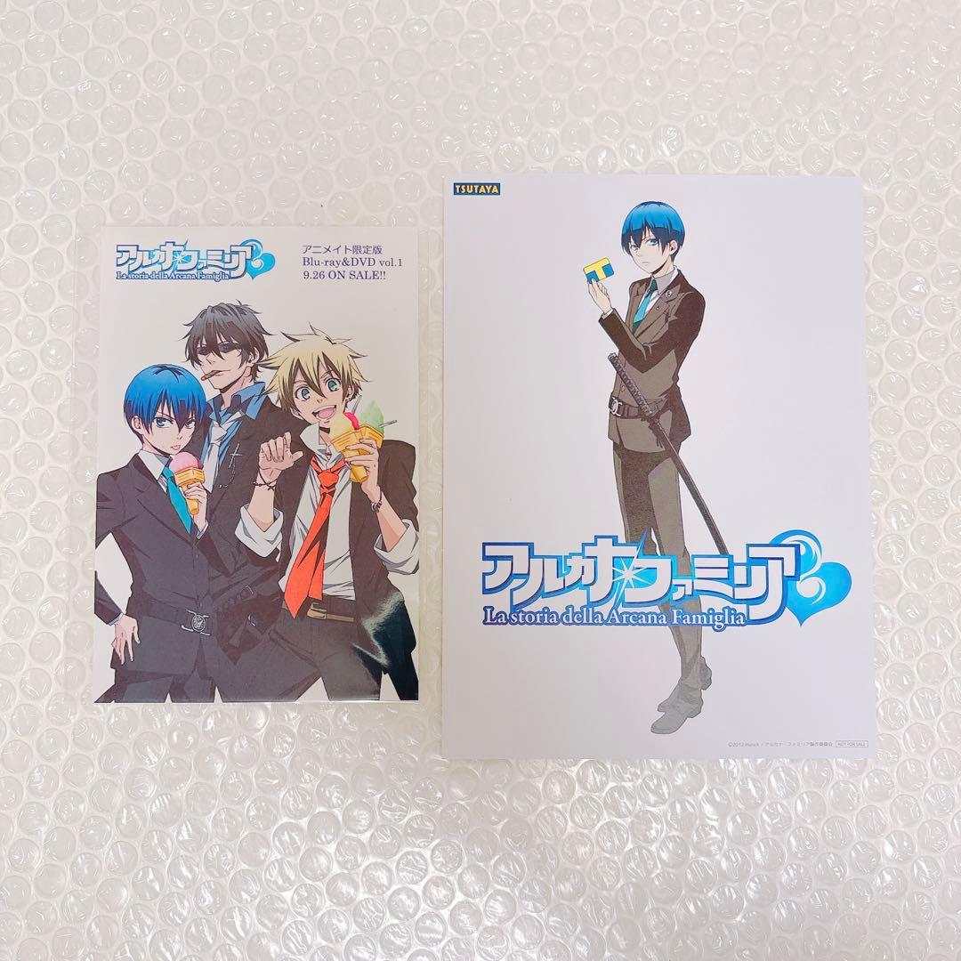 [Б/У] Arcana Famiglia Nova Jolly Revenge Поздравительная открытка Иллюстрация Бонусный предмет