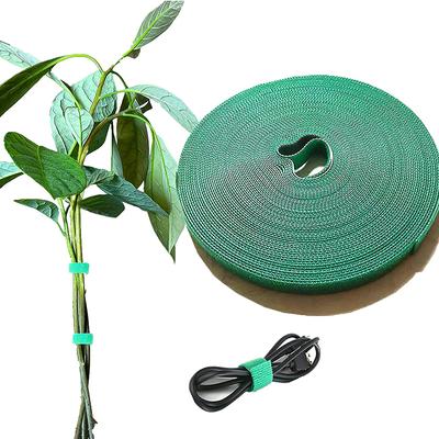 1/2/3pcs 10 Meters Polyester Plant Ties Plant Bandage Hook Tie Loop Adjustable Reusable Fastener Tape Home Garden Accessories
