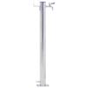 Colonne à eau de jardin - VIDAXL - Acier inoxydable - Base stable - Crochet pratique - Polyvalente