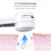 3 Farben LED Photonentherapie Heiß Kalt Hammer Kryotherapie Beruhigt die Haut Warm Eis Erwärmung Gesichtsmaschine Hautlifting Straffungsgerät