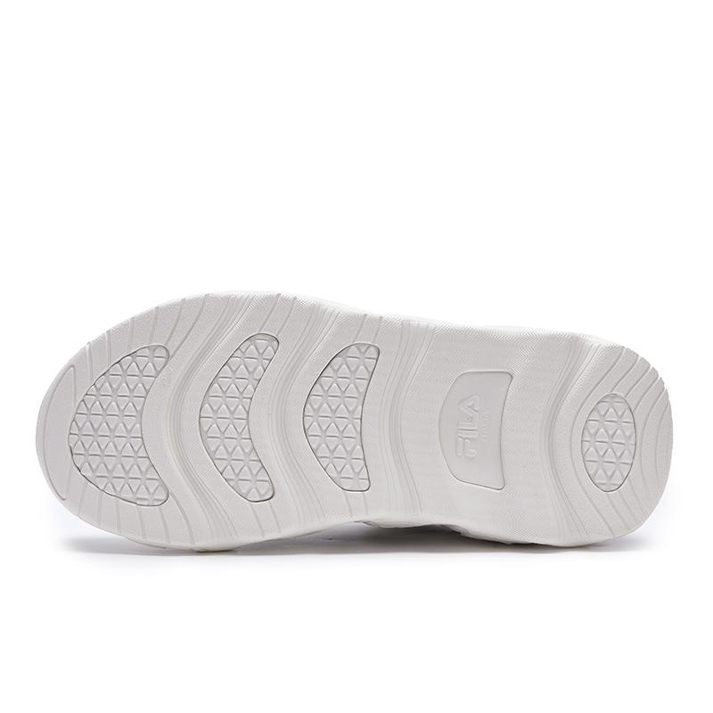 FILA Croissant Comfortable Fabric Leather Durable Low-Top Running Shoes Women sneaker White F12W441121FSB