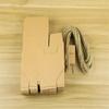 50pcs Kraft  Paper  Rectangular  Candy  Box Retro Style With Blank Label Linen Rope Abrasion Resistant Solid Color Wedding Party Gift Box
