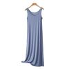 Women's Plus Size Modal Tank Dress - Loose A-line for Spring/Summer