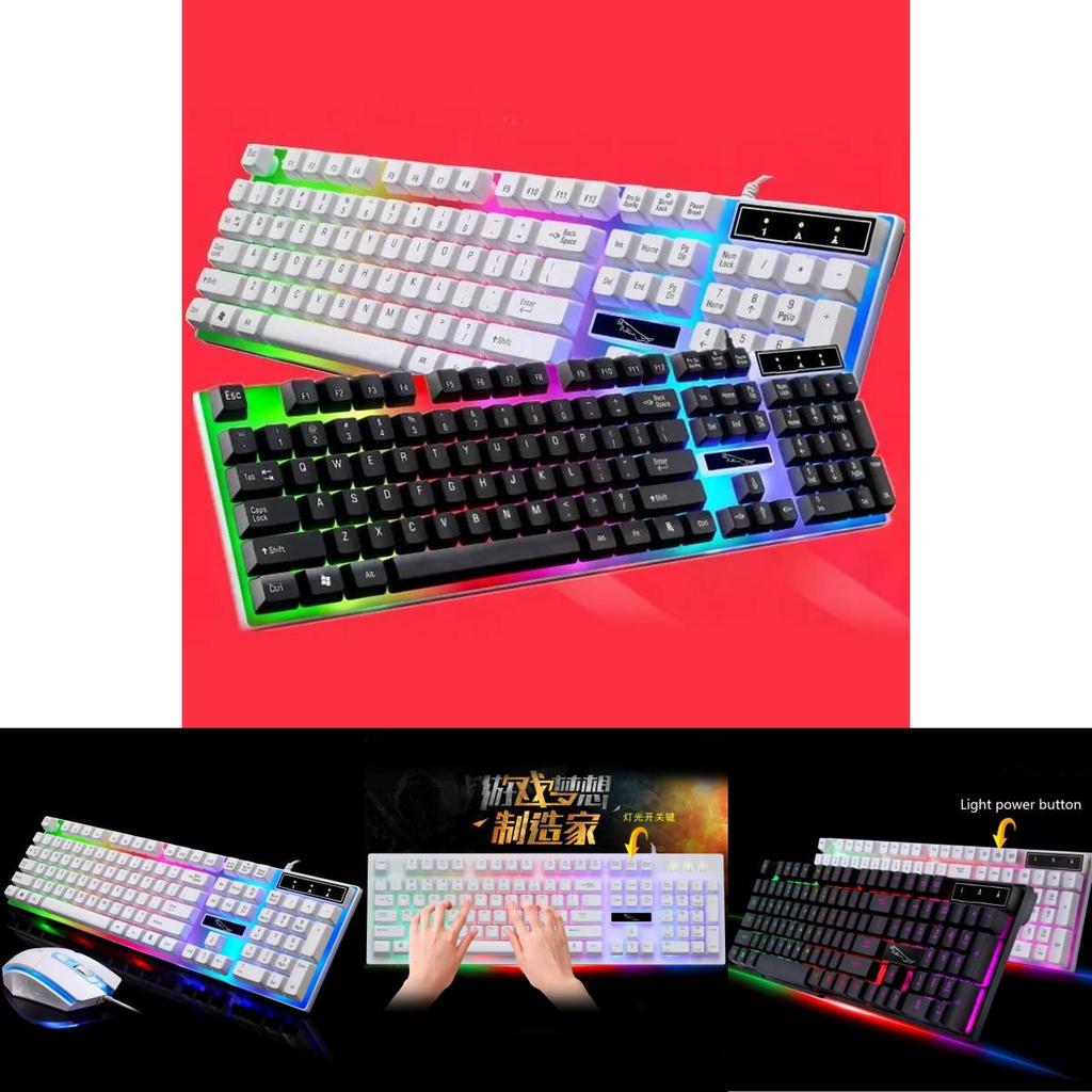 G21 Wired Keyboard Mouse Combo For Office And Gaming With 1600dpi Optical Sensor