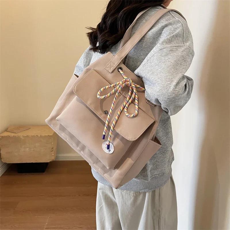 Hot Selling Women's Shoulder Bag Canvas Large Capacity Commuting Bags for Women  New Free Shipping