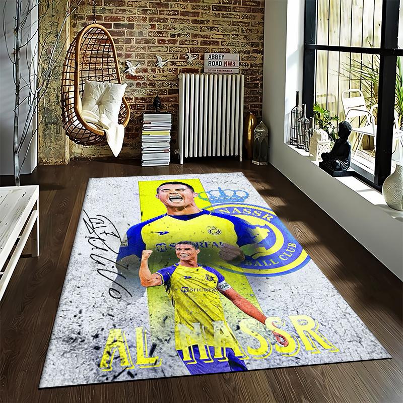 Soccer carpet Inspire Designed floor mat, suitable as a non-slip mat for the living room or bedroom sofa