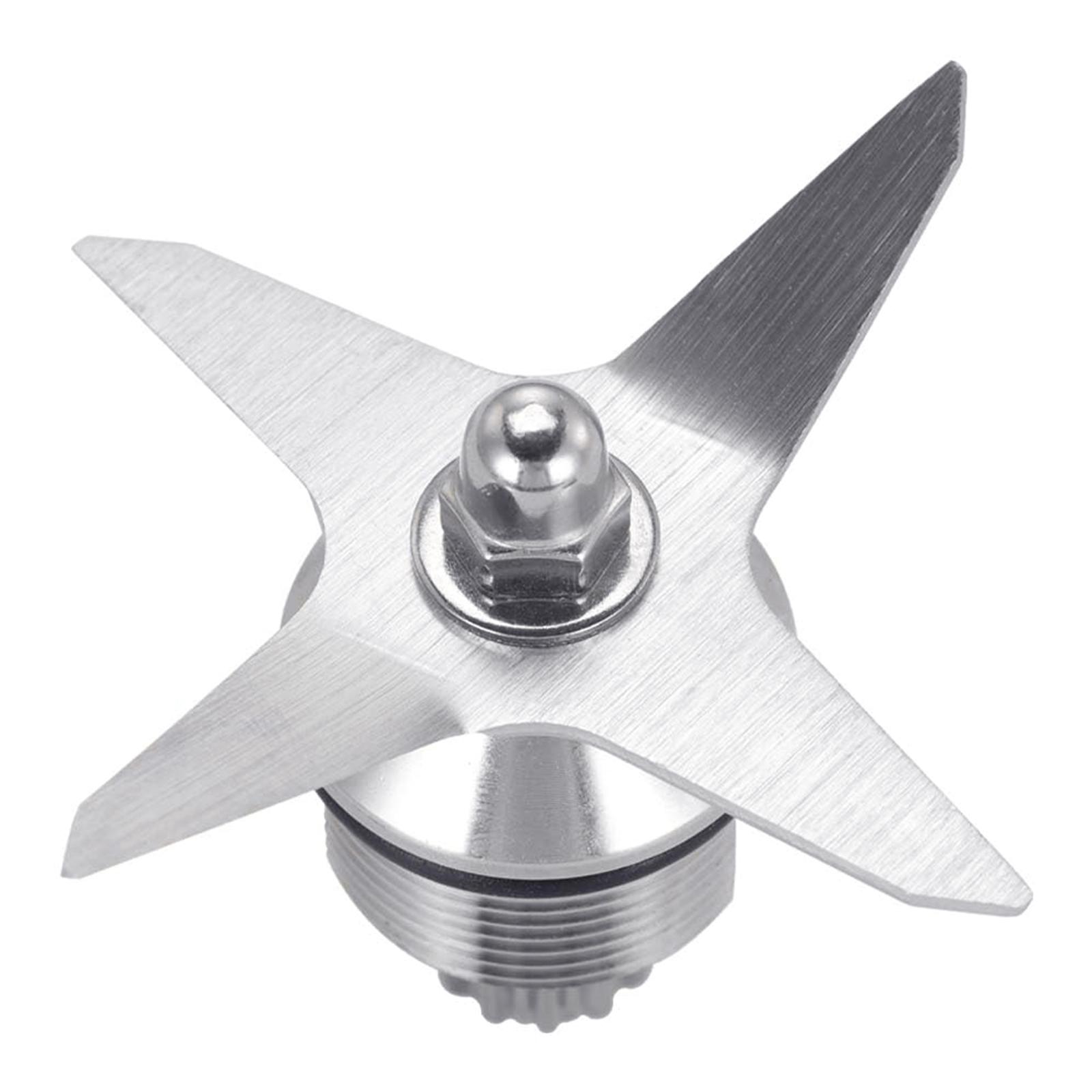 

Stainless Steel 4 Blade Blenders Replacement Sharpful Blades Mixers Head Blenders Spare Part for Various Ingredients 1