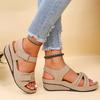 Summer Women Sandals Shoes Open Toe Women's Shoes Non-Slip Women Shoe Lightweight Comfortable Breathable Plus Size Shoes