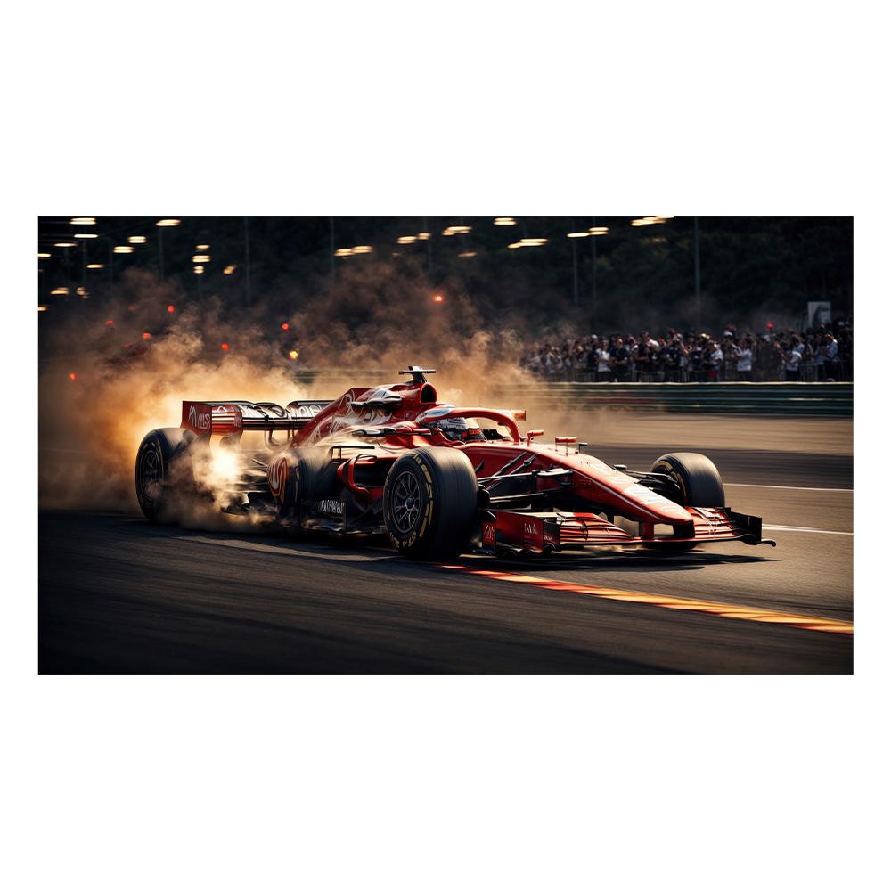 Racing Car Wall Art Picture Vehicle Modern Canvas Painting Poster and Print for Living Room Bedroom Home Decor