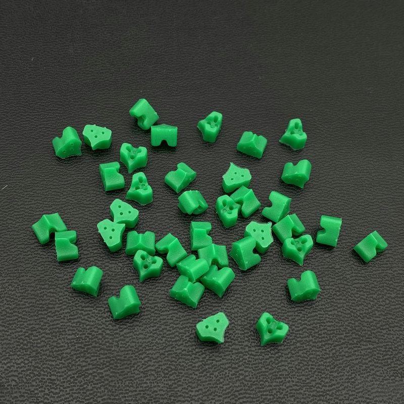40pcs/bag Dental Silicone Wedges Add On Wedges Rubber TOR VM No 1.861 Delta Ring Tine Dentist Material Dentist