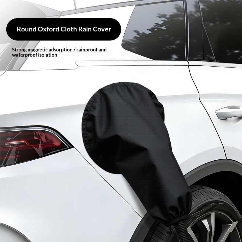 Electric Car Charger Cover Outdoor Car Charging Port Rain Cover Waterproof Charging Plug Protection For Electric Vehicle