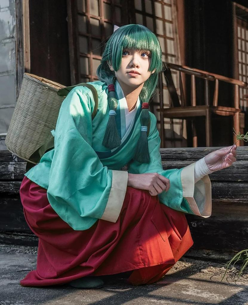 [NOKIJP] Maomao Cosplay Costume, "The Apothecary's Monologue," Cat and Cat Costume, Hanfu Maomao Cosplay Costume, "The Apothecary's Monologue," Adult