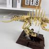 Creative Dinosaur Skeleton Model Building Blocks, Sabre-Toothed Dinosaur Building Block Assembly Set, Collectible Display Piece For Model Enthusiasts