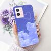For Vivo Y33s 5G Clear Case Aesthetic Luxury Cute Cat Fashion Butterfly Funny Painted Casing For Vivo V2166A