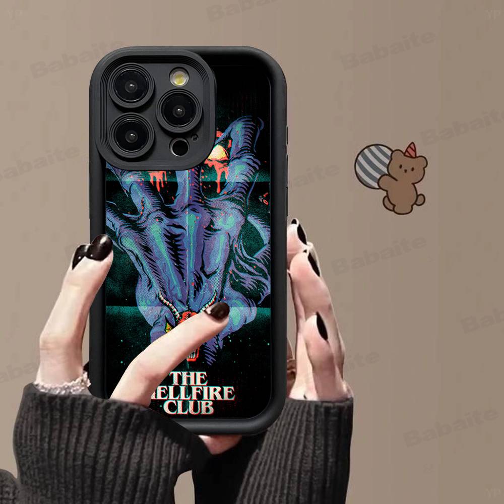 E-Eddie M-Munson Phone Case For IPhone 17 16 15 13 11 12 14 Pro Max Plus Silicone Cover Shell