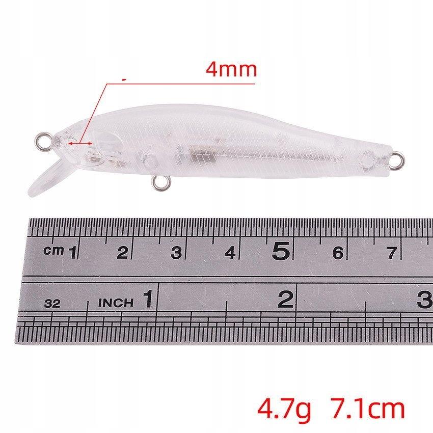 Body Wobbler Pike Zander Perch Do It Yourself For Painting 8.8Cm 7G