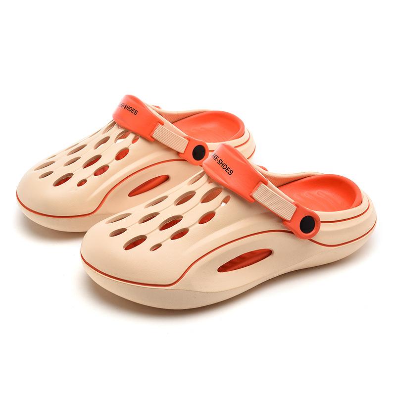 Summer Men's Clogs Sport Sandals Mens Casual Shoes Thick Bottom Wear-resistant Sandal for Men Outdoor Beach Flip-flop