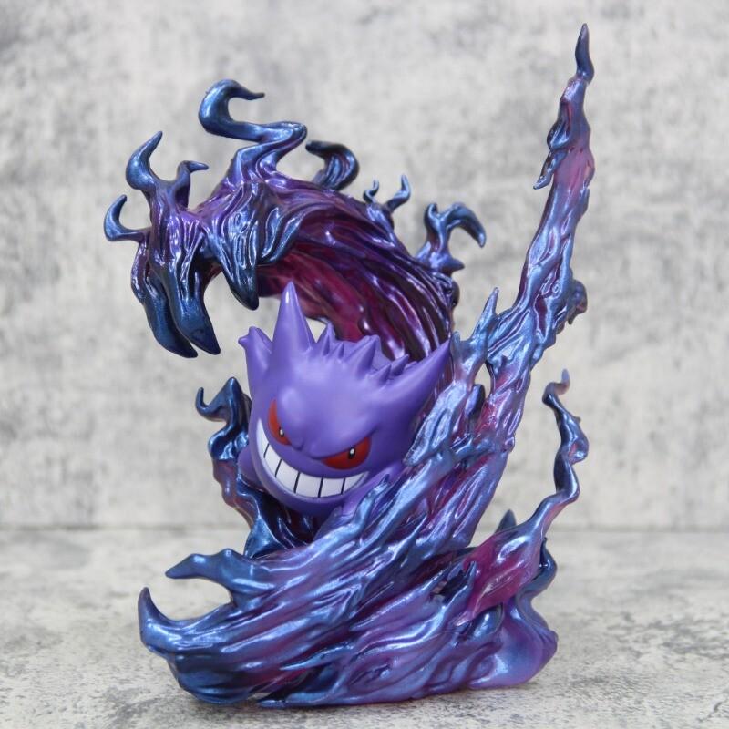 Anime Gengar Battle Feature Figure Collectible Statue PVC Model W/box Xmas Gift