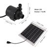 20W Solar Wasser Wasser Einstellbares Wasser Solar Wasserfontäne Solar Teich Solar Springbrunnenpumpe mit Schalter für Springbrunnen Teich und Vogelbad Bewässerungspumpe,