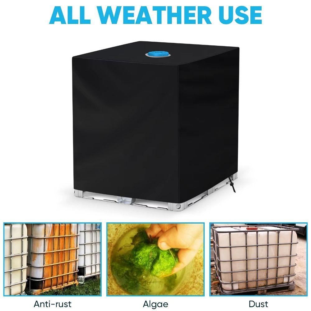 Waterproof IBC Tote Dust Cover Tear-resistant 1000 L IBC Container Protector All-Weather Defense