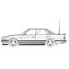Fujimi Model 1/24 High-Spec Series No.12 Chaser GX71 (High-Spec Version) HC-12 White