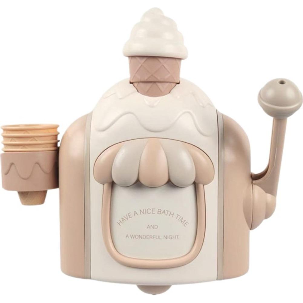 

NEW Ice Cream Foam Maker Bath Toys Set Fine Motor Skills Shower Gel Foamer for Boys Girls Kids Ages 4-8 Water Bathroom Toy