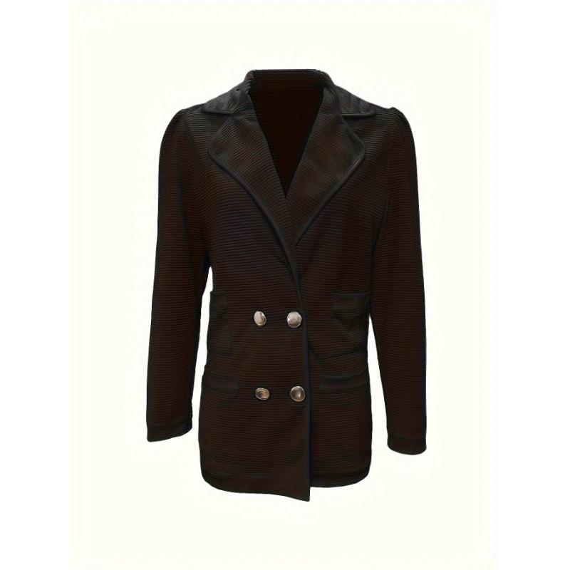 İşe Gidiş İçin Kadın Uzun Kollu Günlük Blazer Ceket