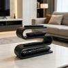 Curved S Bend Multi-slot Remote Control Organizer, Desktop Storage for Remote Phone Keys Home Use, Utility Racks
