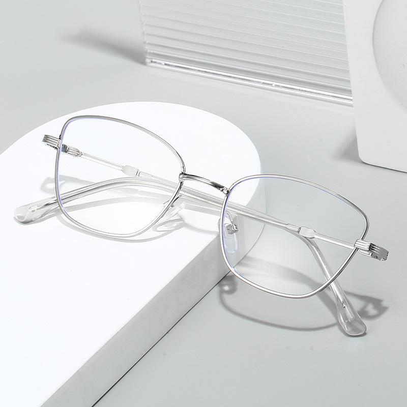 Retro Cat Eye Metal Frame Anti-Blue Light Myopia Glasses Ultra-Lightweight High-Definition Eyewear Unisex Diopter 0 To -4.0