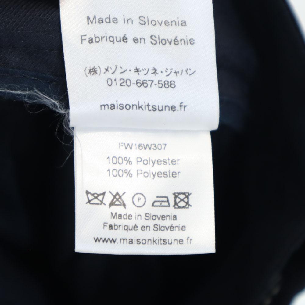 Maison Kitsune Slacks Pants 36 Navy Tapered Women Used