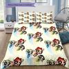 Carino Set Biancheria da Letto Le Superchicche, 1 Copripiumino & 2 Federe, Morbido Arredo Casa, Regalo Ideale per i Fan