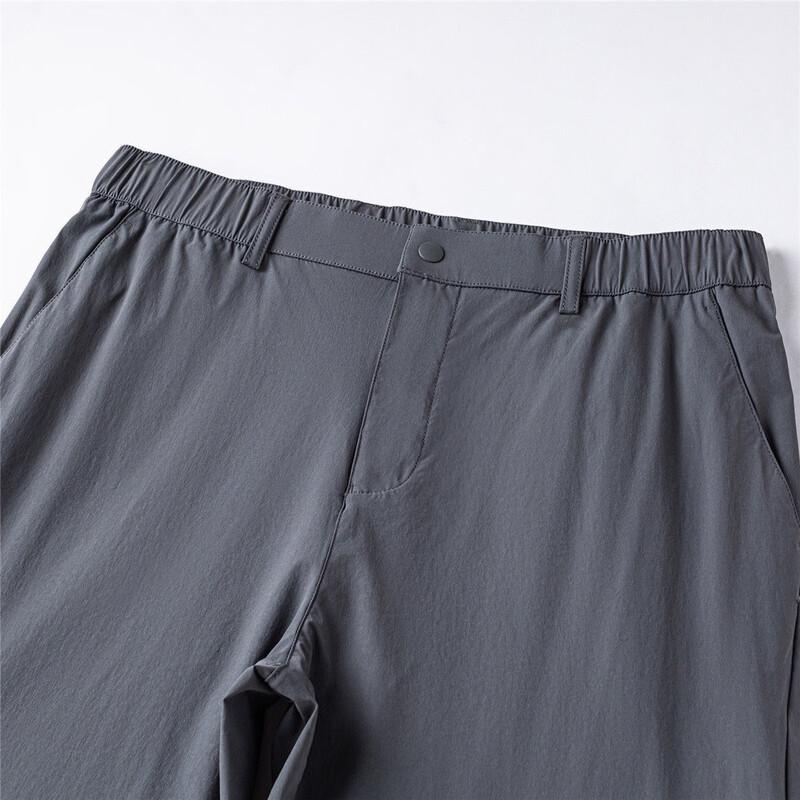 ROMON Men's Ice Silk Straight-Leg Casual Pants